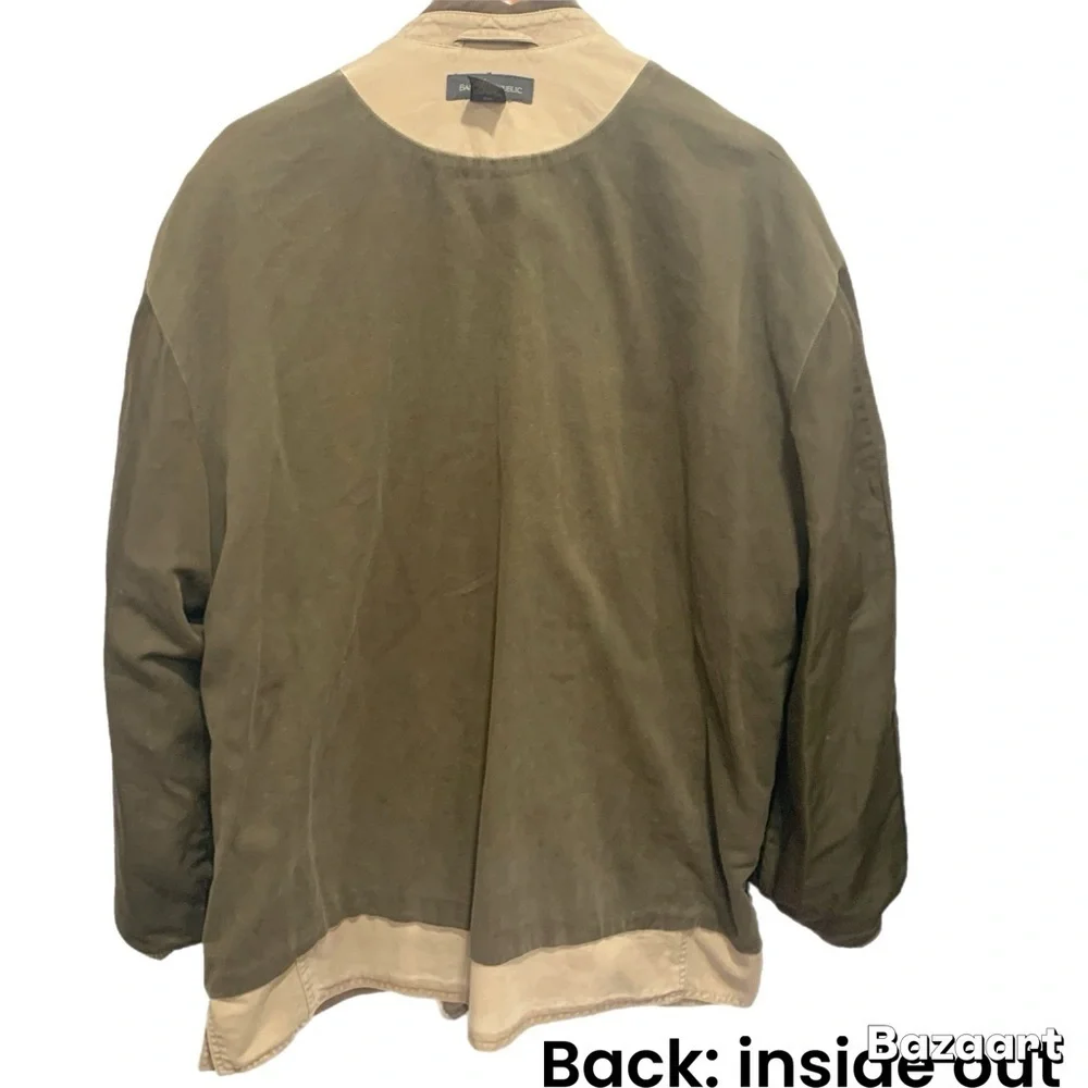Banana Republic Vintage Field Khaki Jacket Field Jacket Sz:Large